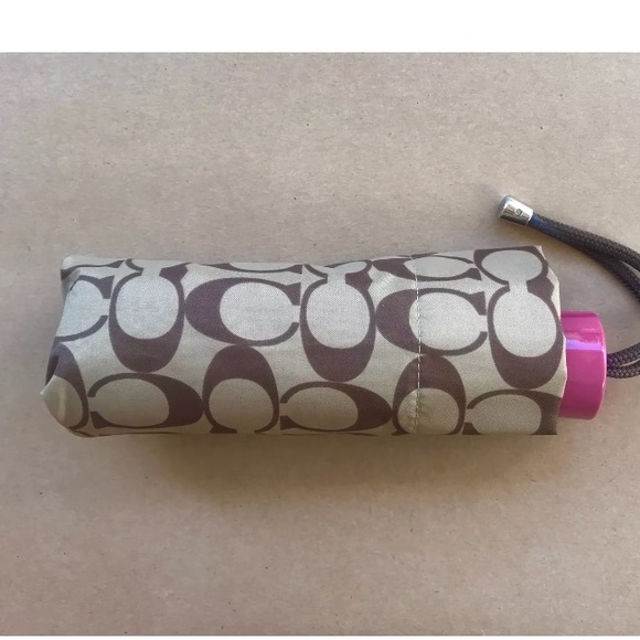 Coach Accessories - Authentic COACH mini retractable nylon umbrella